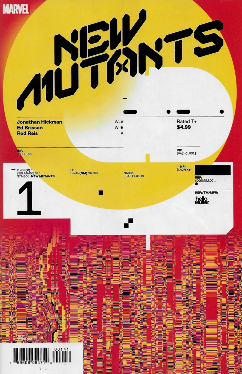 Cover of New Mutants #1