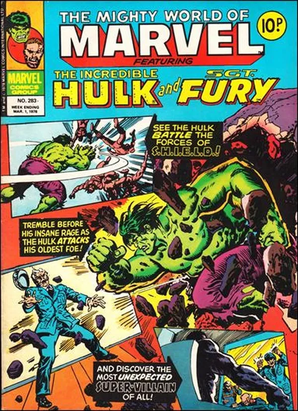 Cover of The Mighty World of Marvel #283