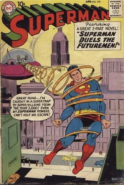 Cover of Superman #128