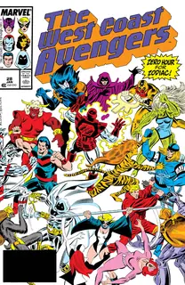 Cover of West Coast Avengers #28