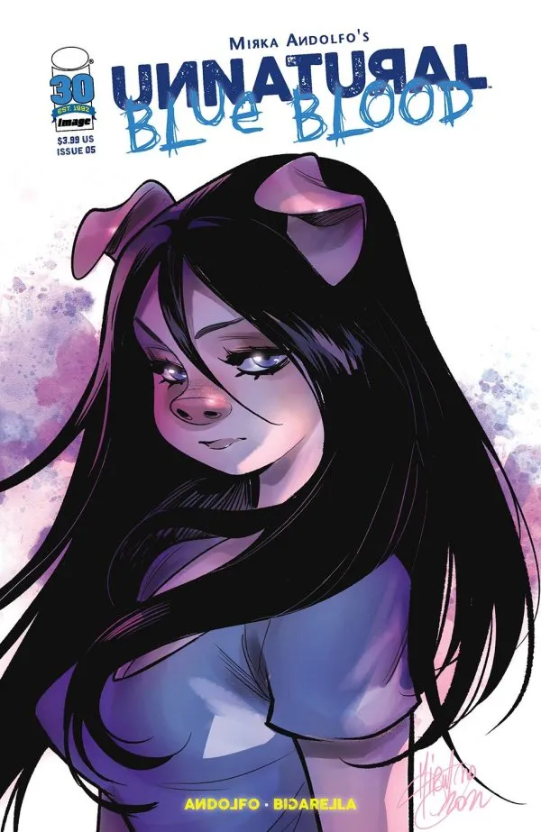 Cover of Unnatural: Blue Blood #5