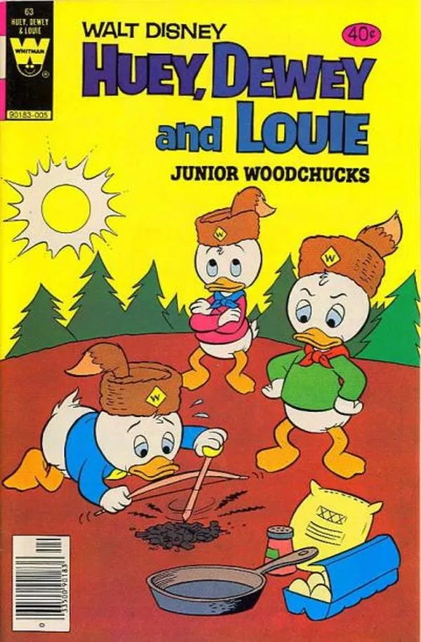 Cover of Walt Disney Huey, Dewey and Louie Junior Woodchucks #63