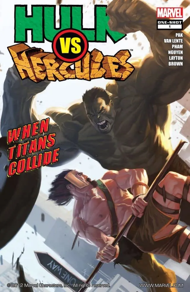 Cover of Hulk vs. Hercules: When Titans Collide #1