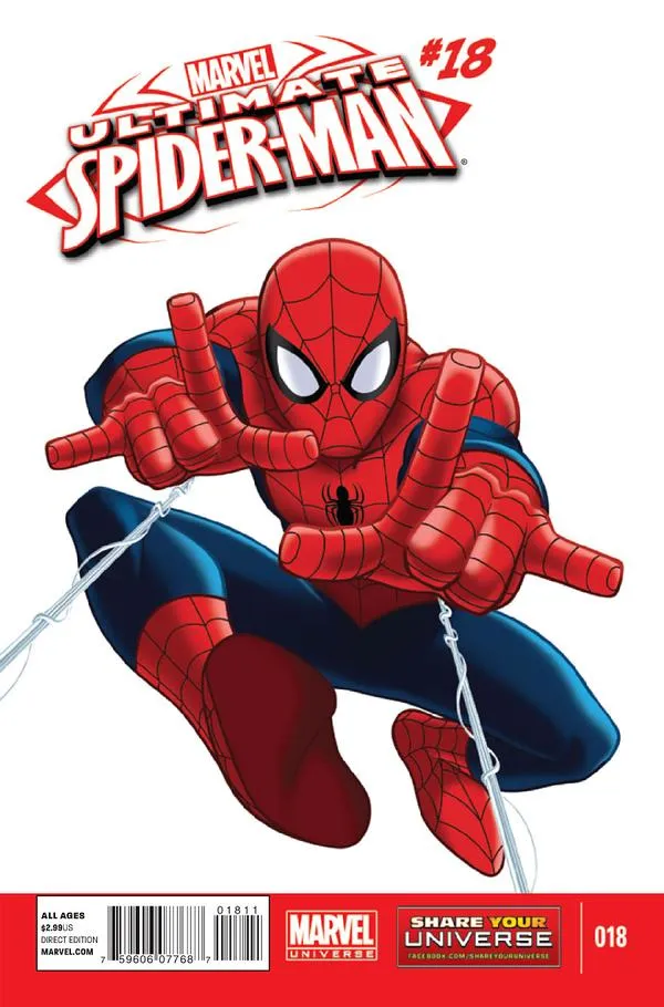 Cover of Marvel Universe Ultimate Spider-Man #18