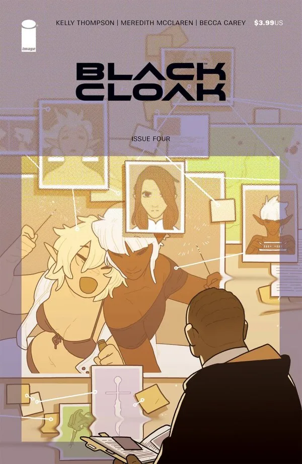 Cover of Black Cloak #4