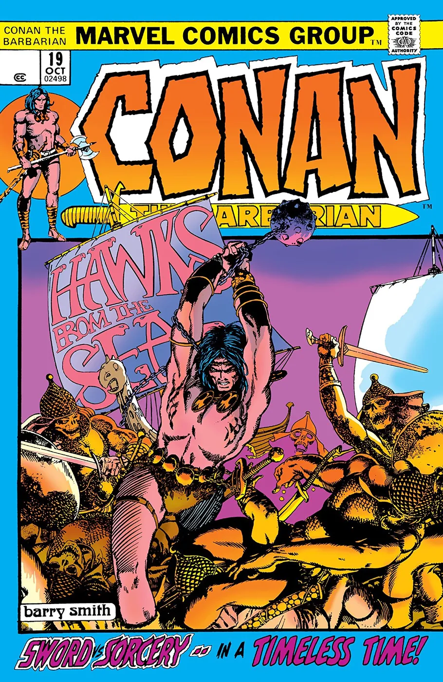 Cover of Conan the Barbarian #19