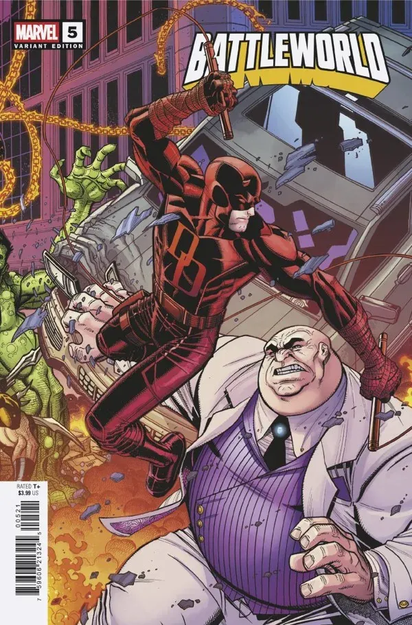 Cover of Battleworld #5