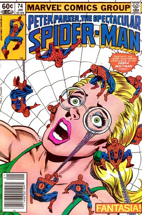 Cover of The Spectacular Spider-Man #74