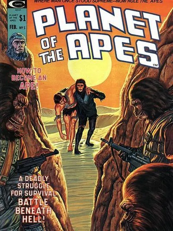 Cover of Planet of the Apes #5