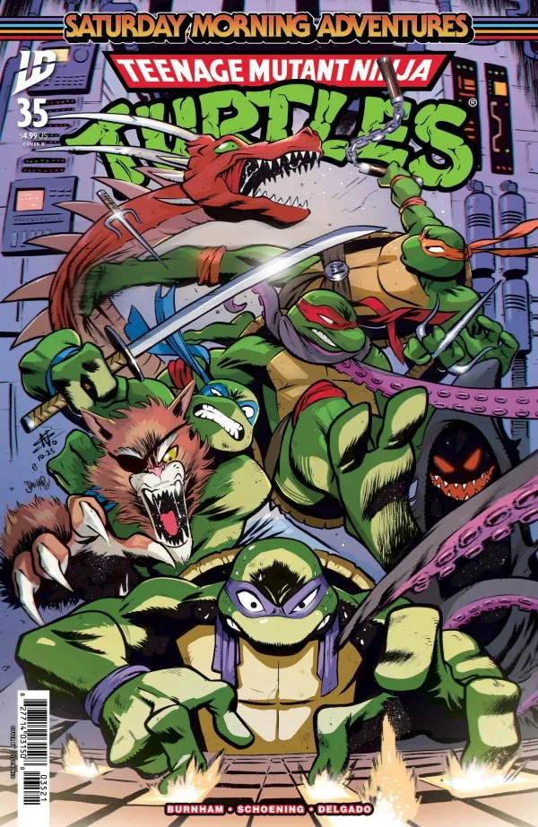 Cover of Teenage Mutant Ninja Turtles: Saturday Morning Adventures #35