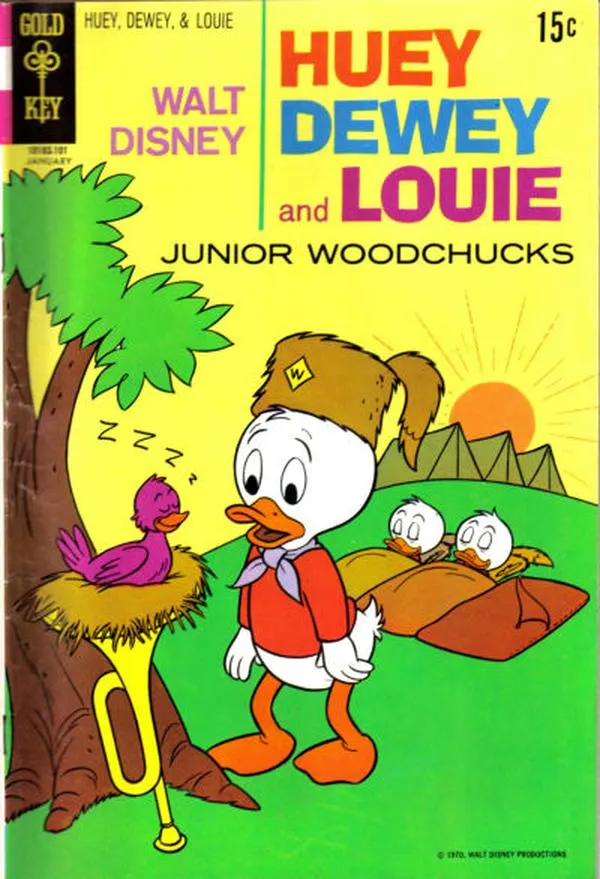 Cover of Walt Disney Huey, Dewey and Louie Junior Woodchucks #8