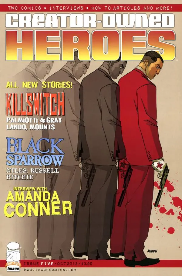 Cover of Creator-Owned Heroes #5