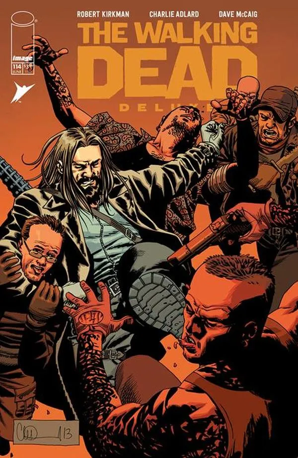 Cover of The Walking Dead Deluxe #114
