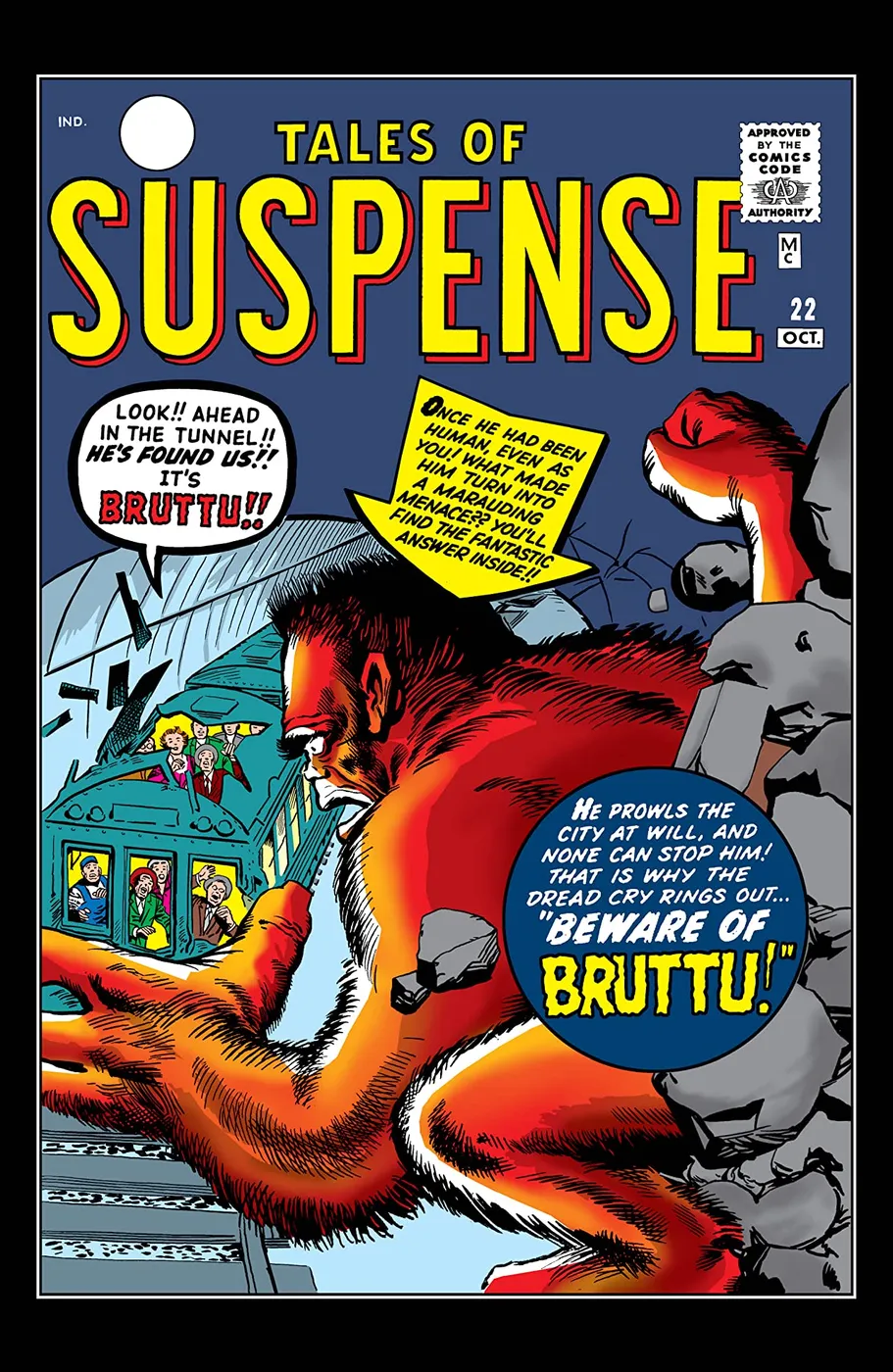 Cover of Tales of Suspense #22