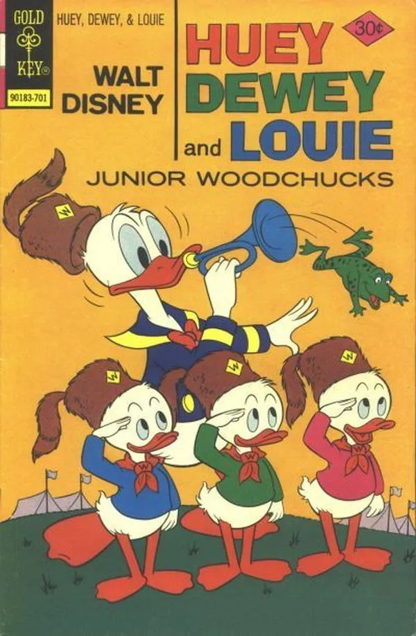 Cover of Walt Disney Huey, Dewey and Louie Junior Woodchucks #42