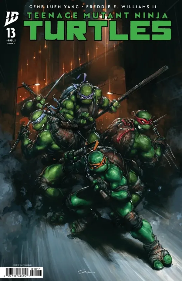 Cover of Teenage Mutant Ninja Turtles #13