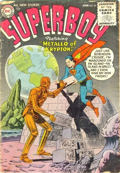 Cover of Superboy #49