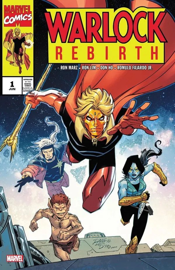 Cover of Warlock: Rebirth #1