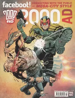 Cover of 2000 AD #1847