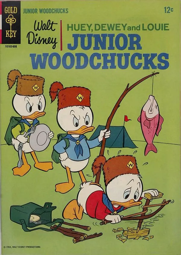 Cover of Walt Disney Huey, Dewey and Louie Junior Woodchucks #1