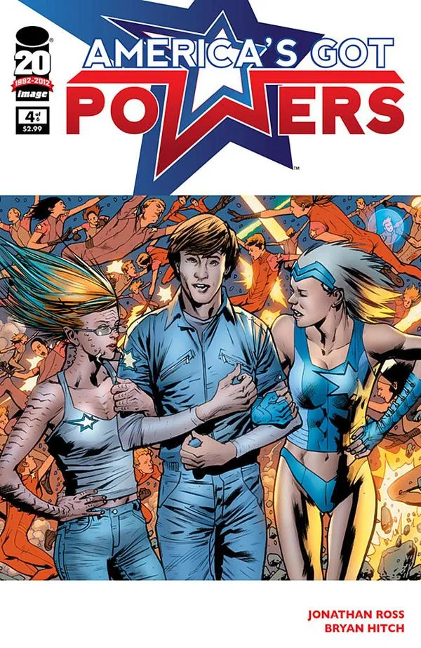 Cover of America's Got Powers #4