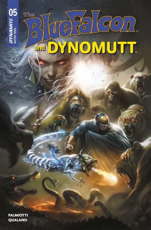 Cover of The Blue Falcon and Dynomutt #5