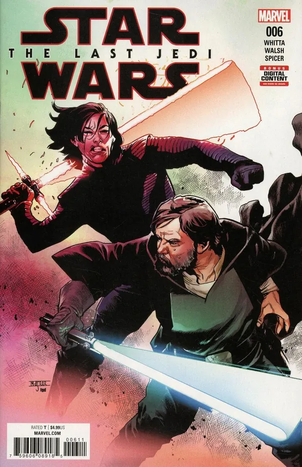 Cover of Star Wars: The Last Jedi Adaptation #6