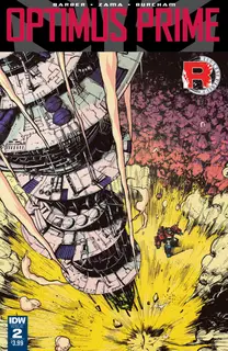 Cover of Optimus Prime #2