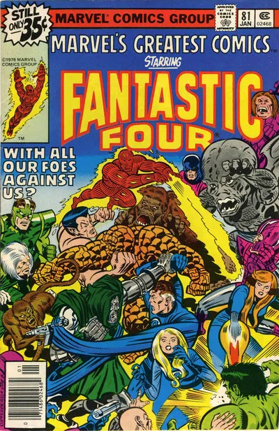 Cover of Marvel's Greatest Comics #81