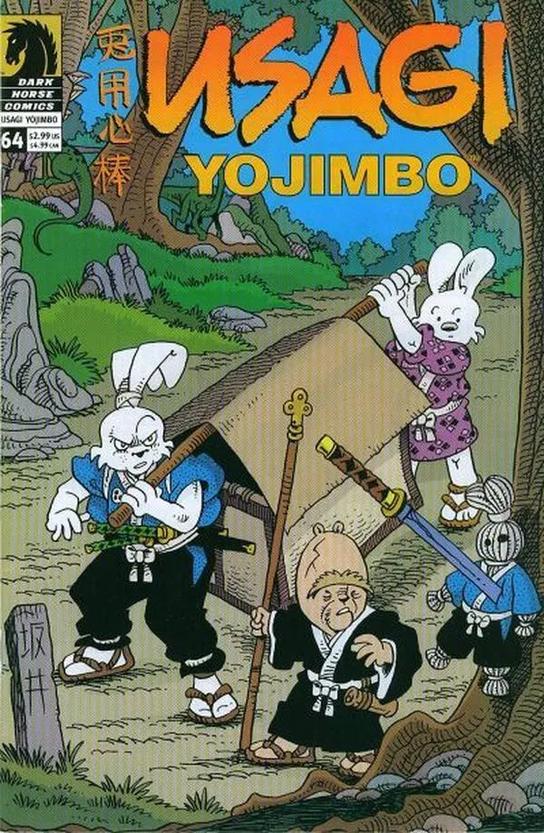 Cover of Usagi Yojimbo #64