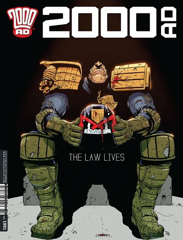 Cover of 2000 AD #1981
