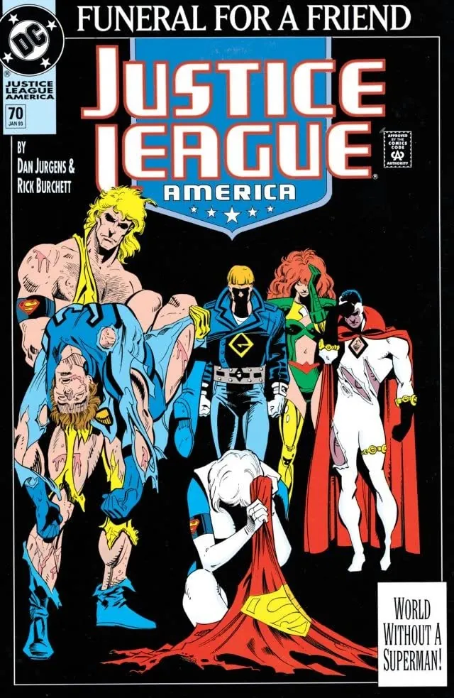 Cover of Justice League America #70