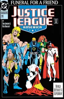 Cover of Justice League America #70