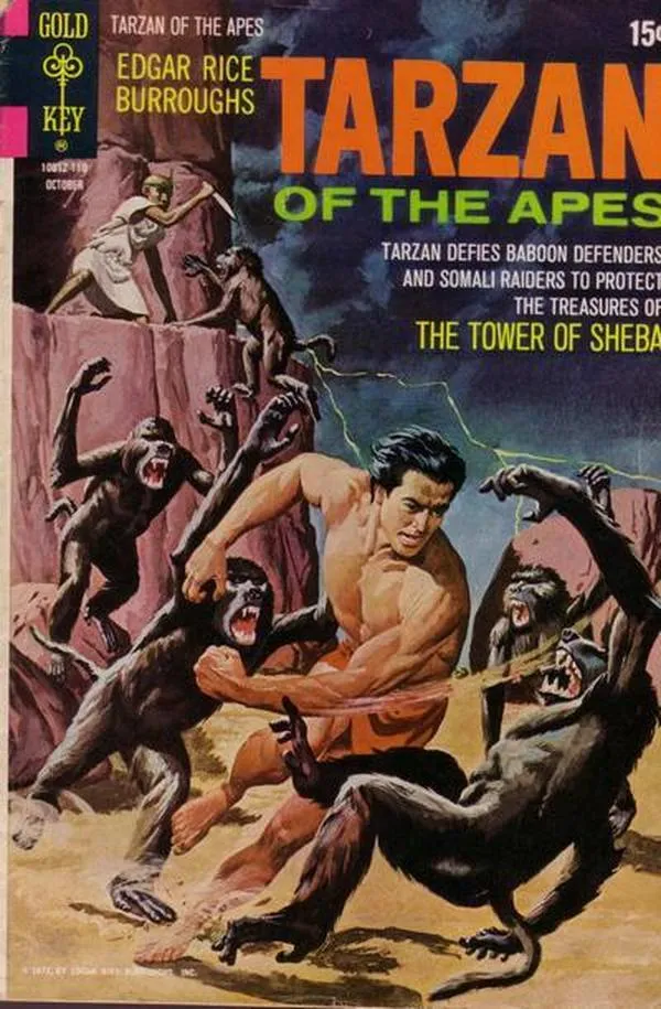 Cover of Edgar Rice Burroughs' Tarzan of the Apes #204