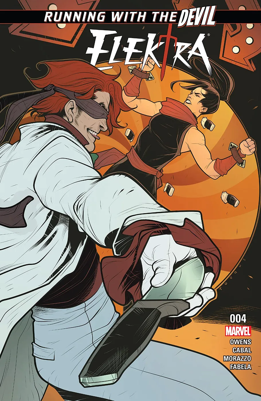 Cover of Elektra #4