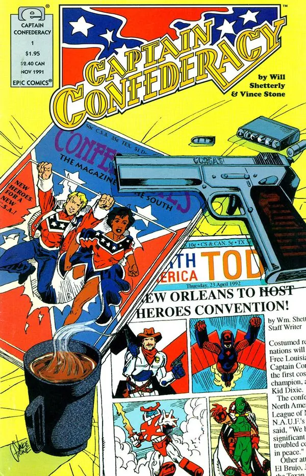 Cover of Captain Confederacy #1