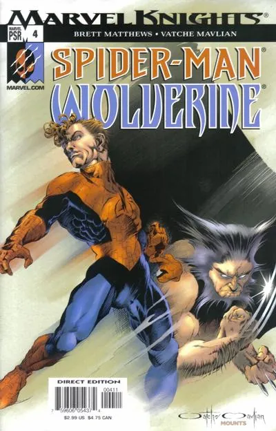 Cover of Spider-Man & Wolverine #4
