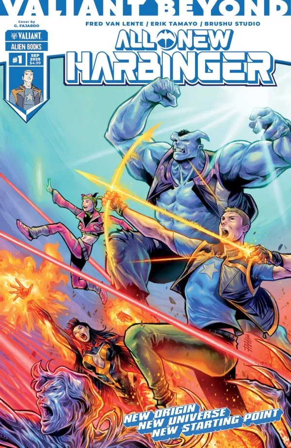 Cover of Valiant Beyond: All-New Harbinger #1