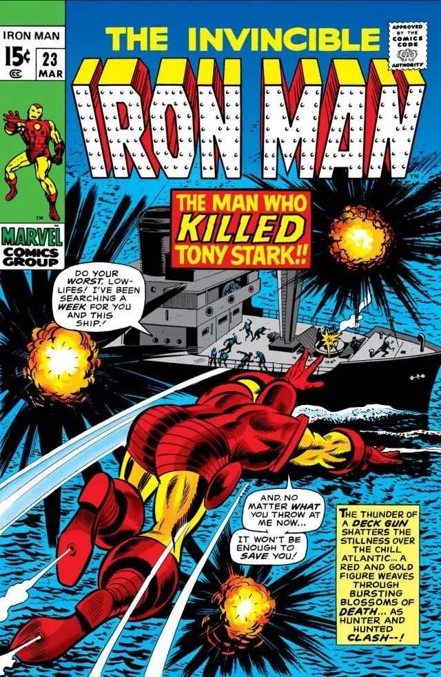 Cover of Iron Man #23