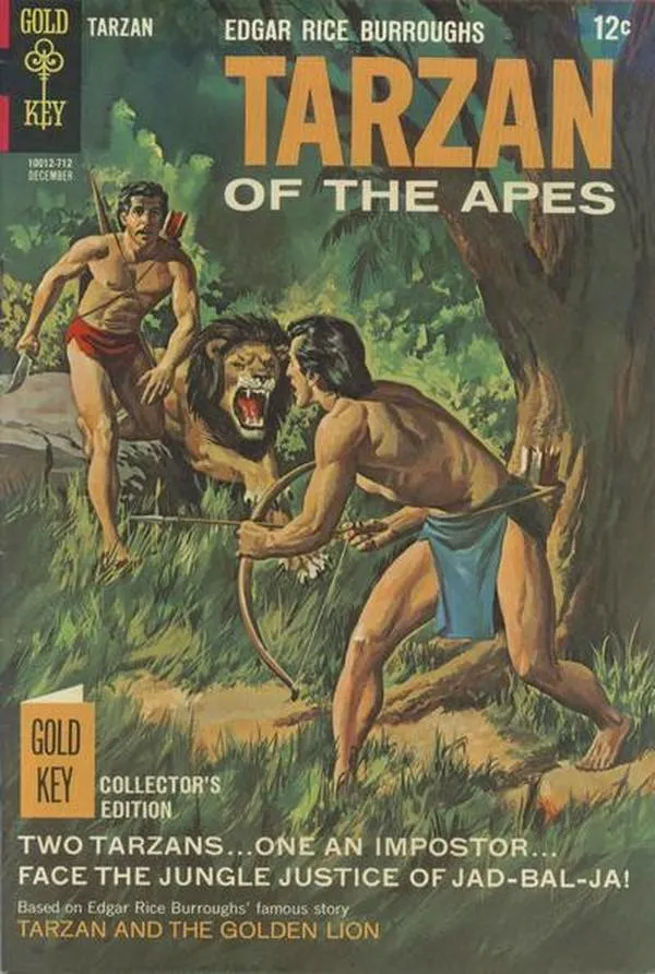 Cover of Edgar Rice Burroughs' Tarzan of the Apes #173