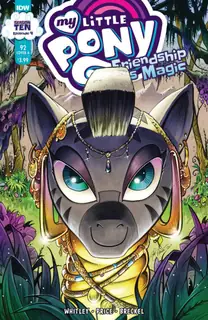Cover of My Little Pony: Friendship Is Magic #92