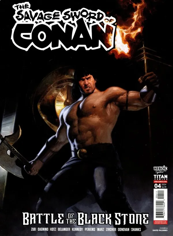 Cover of The Savage Sword of Conan #4