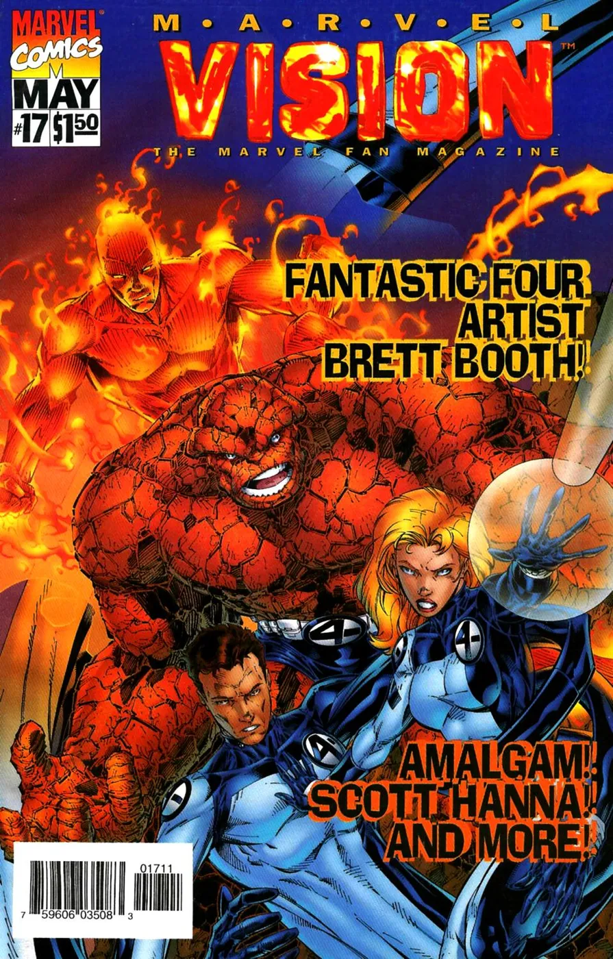 Cover of Marvel Vision #17