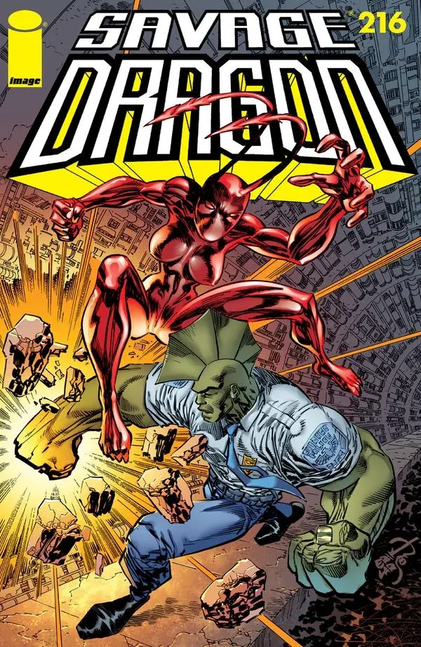 Cover of Savage Dragon #216