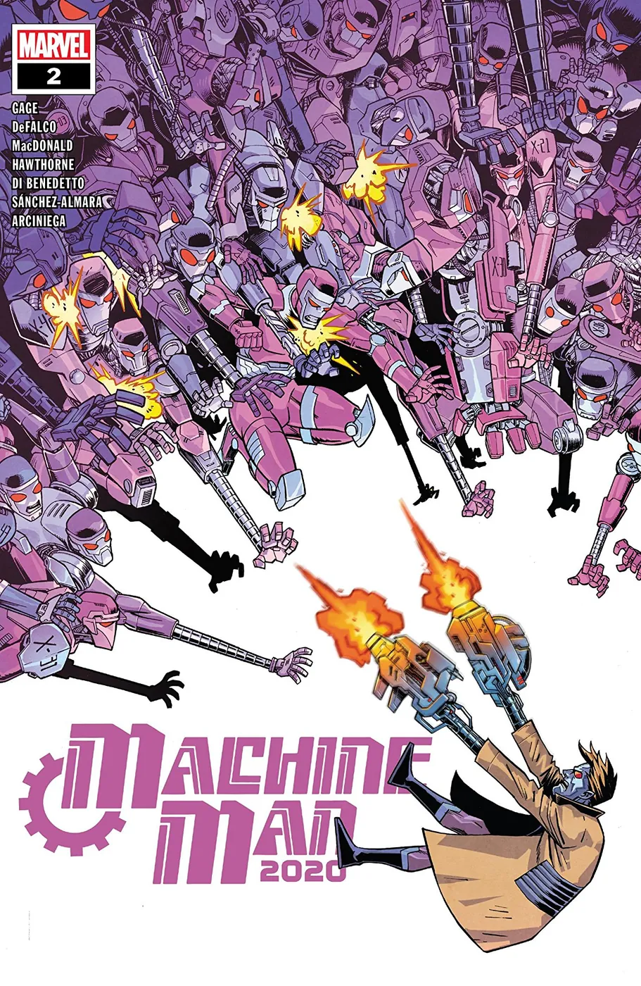 Cover of 2020 Machine Man #2