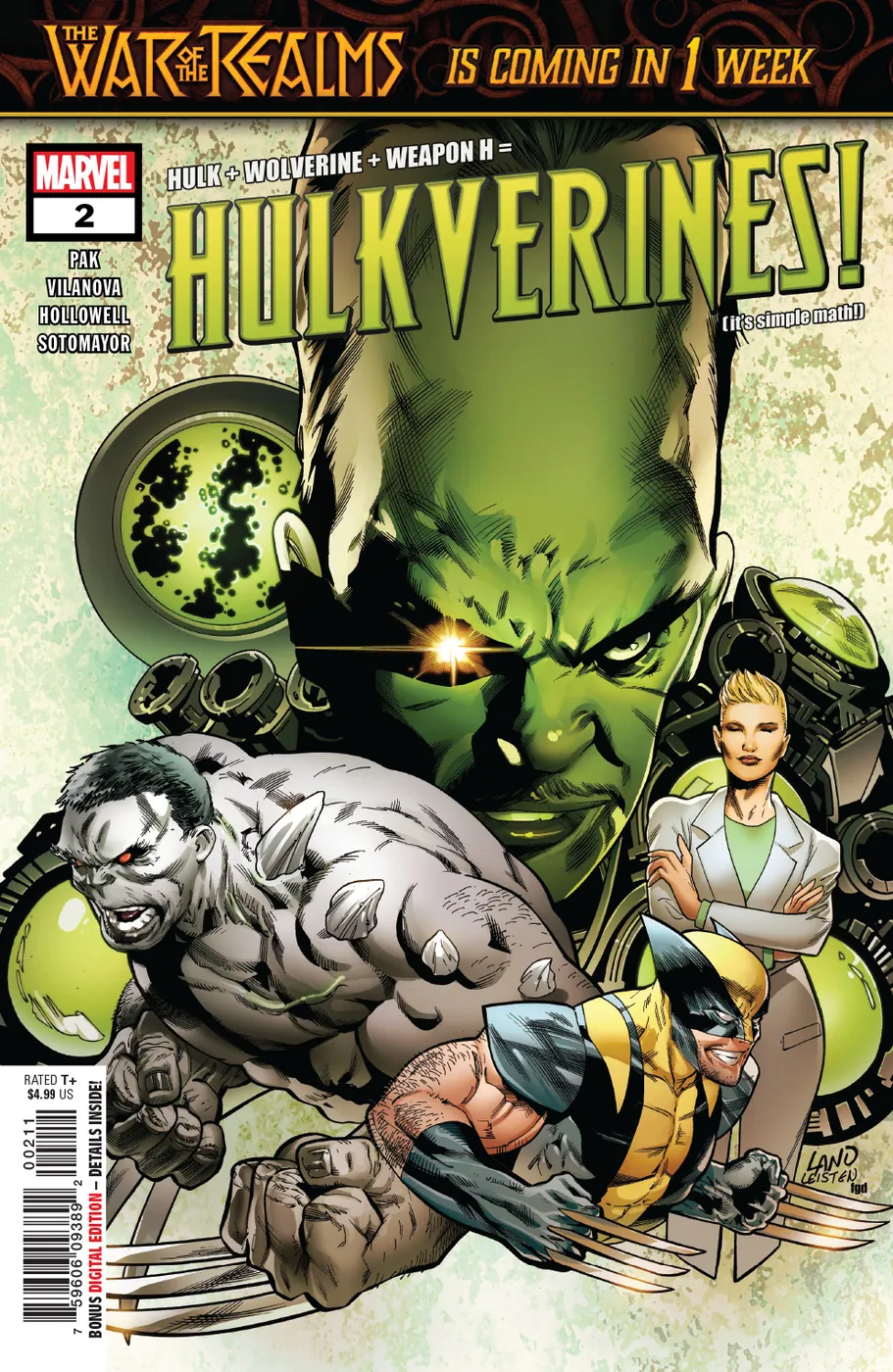 Cover of Hulkverines #2