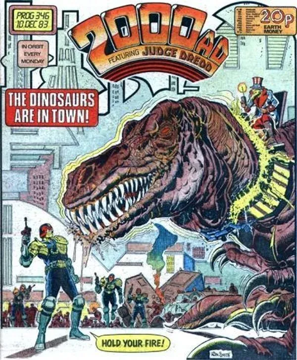 Cover of 2000 AD #346