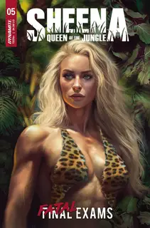 Cover of Sheena: Queen of the Jungle: Fatal Exams #5
