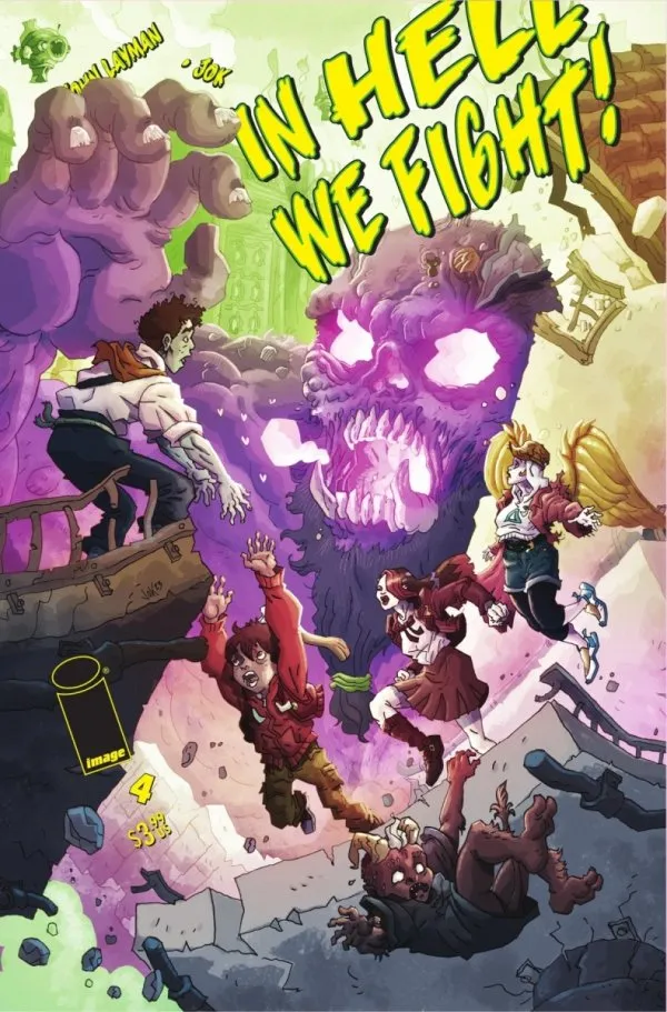 Cover of In Hell We Fight #4