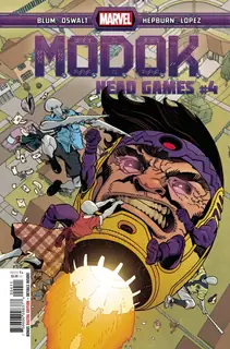 Cover of M.O.D.O.K.: Head Games #4